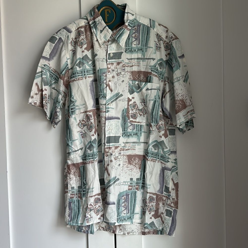 Vintage Pierre Balmain Paris Button Down Shirt - L